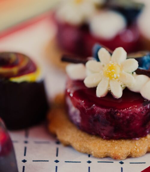 Plated Cake